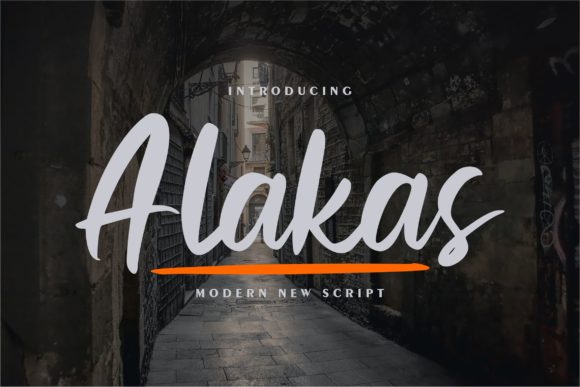 Alakas: A Bold Font for Business