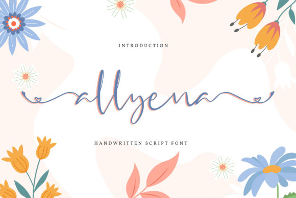 Allyena: A Whimsical Script Font