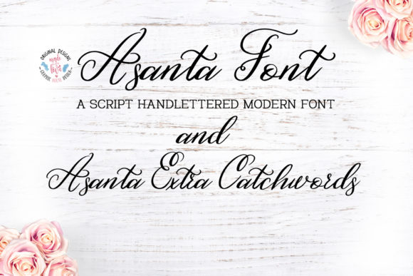 Asanta: A Script Font for Real Design Work