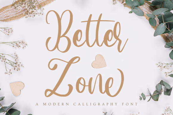 Better Zone: A Script Font for Elegant Branding