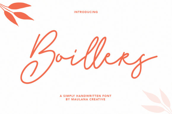 Boillers: A Bold Script for Real Projects