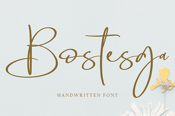 Bostesga: A Flowing Script for Creative Campaigns