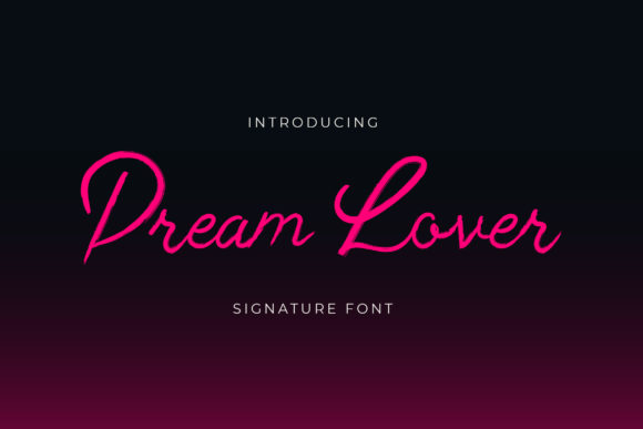 Dream Lover Font Review