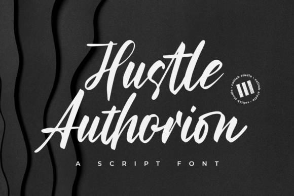 Hustle Authorion: A Handwritten Font for Campaigns