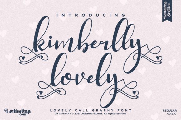Kimberlly Lovely Font for Elegant Design