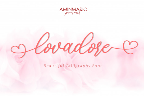 Lovadore: A Handwritten Font for Web Design