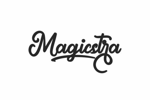 Magicstra: A Handwritten Font for Creative Projects