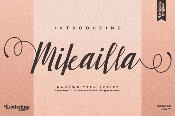 Mikailla: A Script Font for Elegant Design