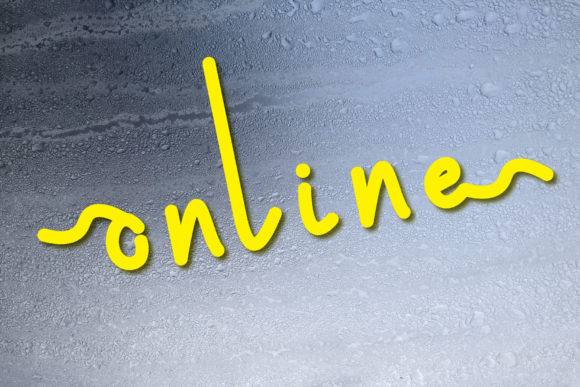 Online: A Font for Elegant Campaigns
