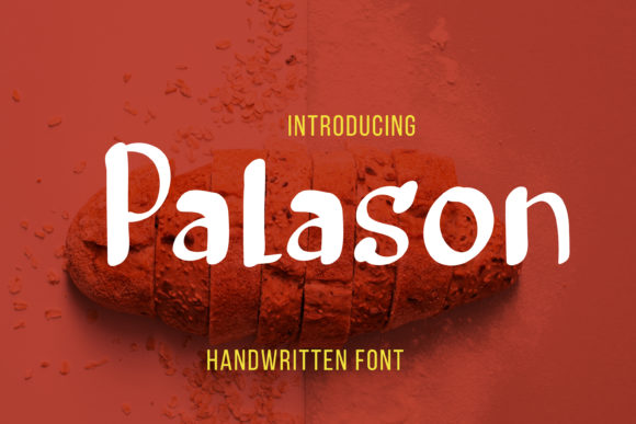 Palason: A Bold Handwritten Font for Creative Projects
