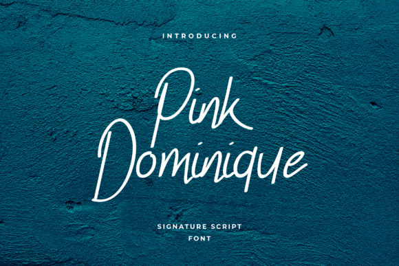 Pink Dominique Font Review
