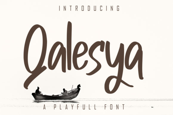 Qalesya: A Creative Font for Makers
