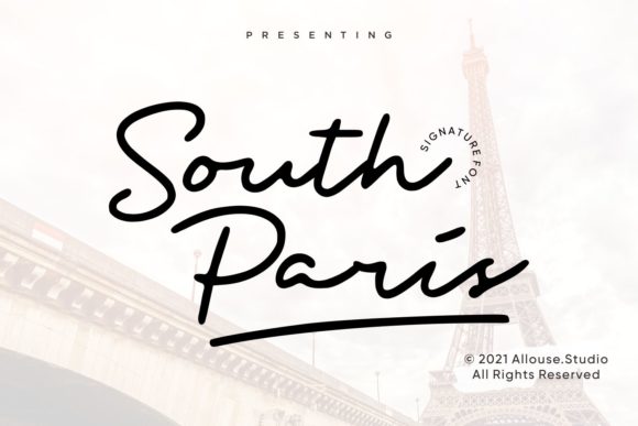 South Paris Font for Web Design