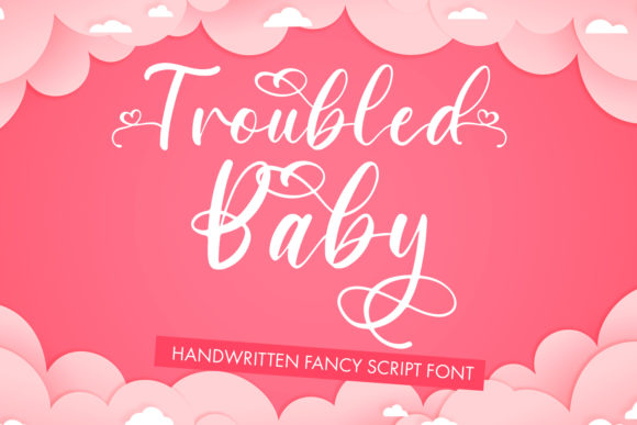 Troubled Baby Font for Business Branding